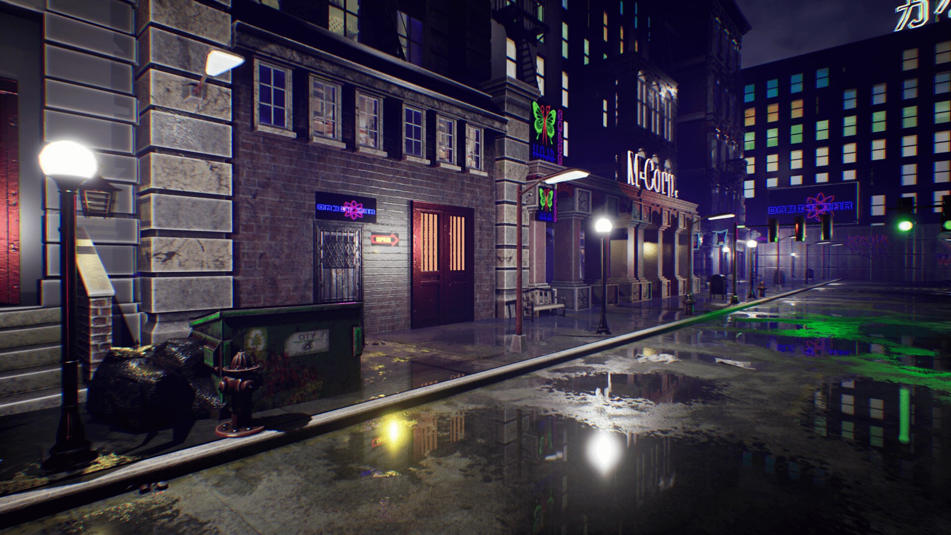 Night City Creator in Environments UE Marketplace